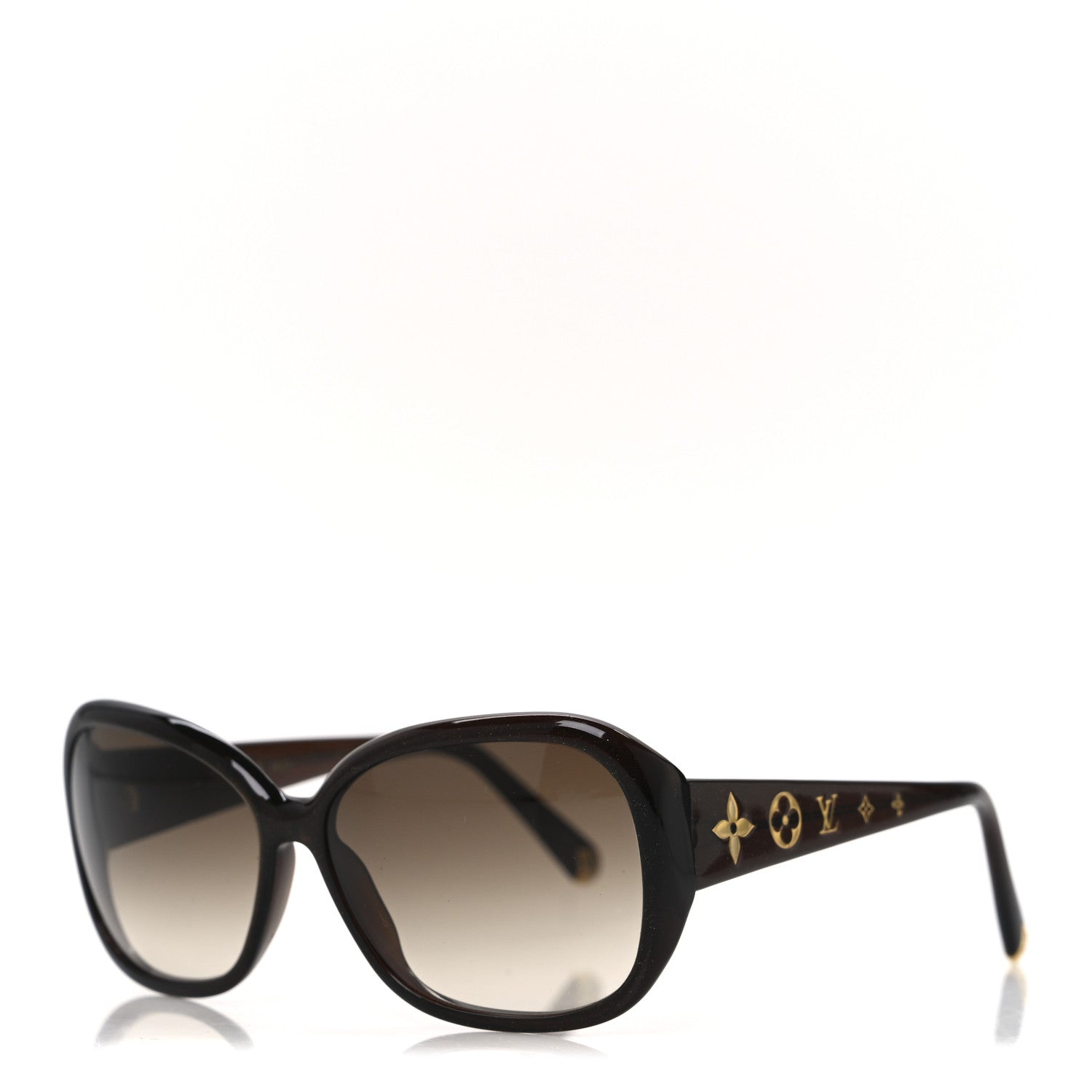Louis Vuitton Acetate Obsession GM Sunglasses Z0459W Brown Glitter