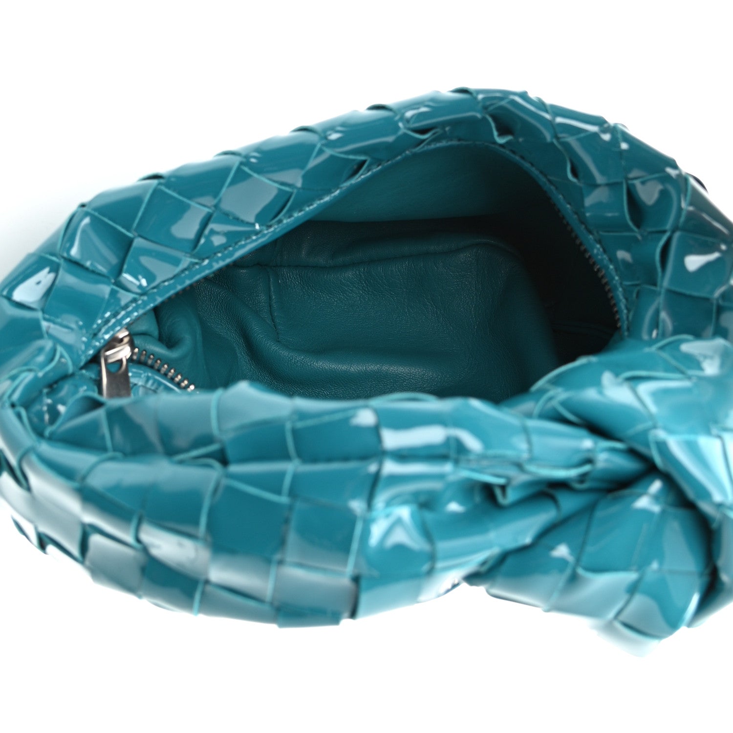 Bottega Veneta Patent Nappa Intrecciato Mini Jodie Blaster 5 of 11