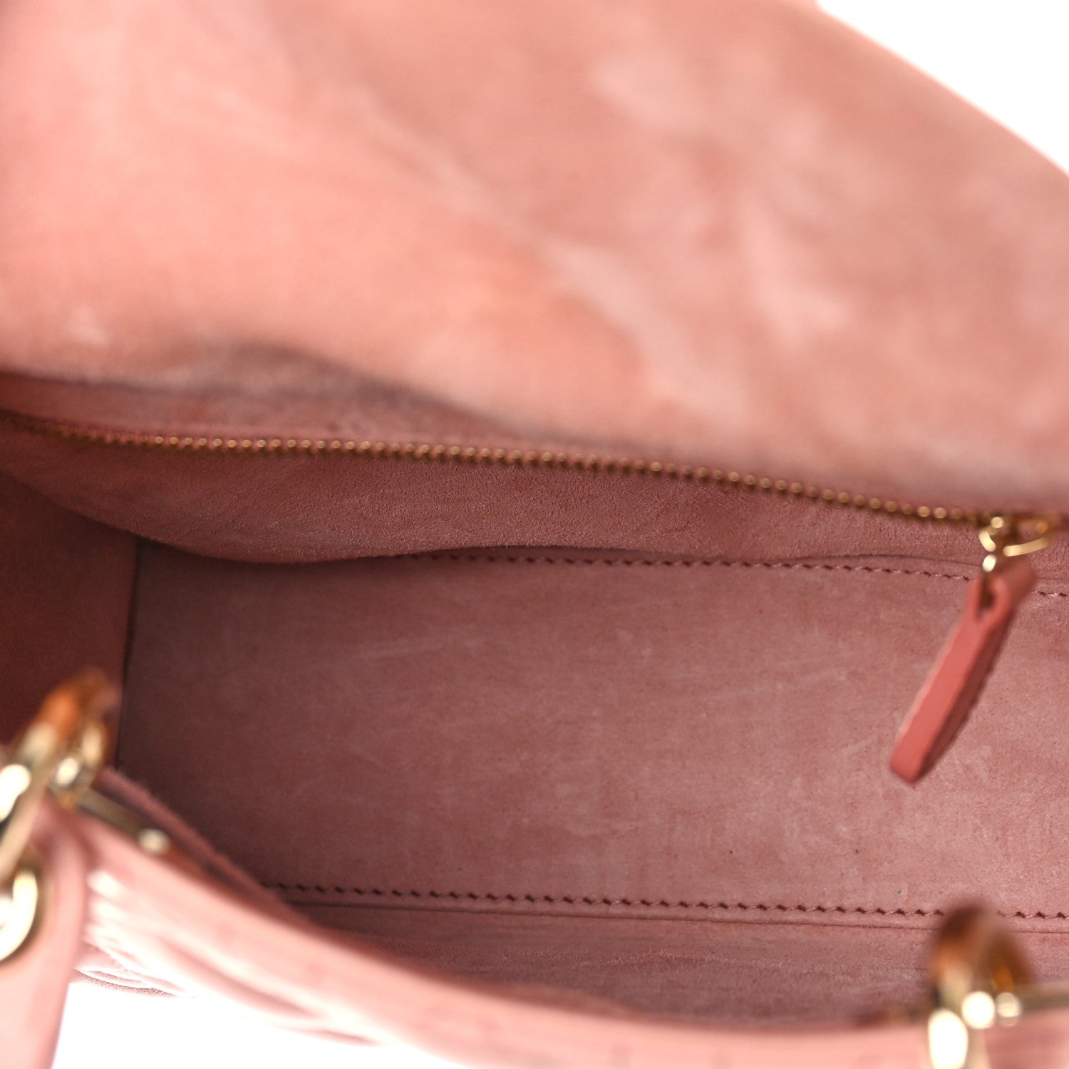 Christian Dior Lambskin Cannage Gradient Small Lady Dior Pink 5 of 8