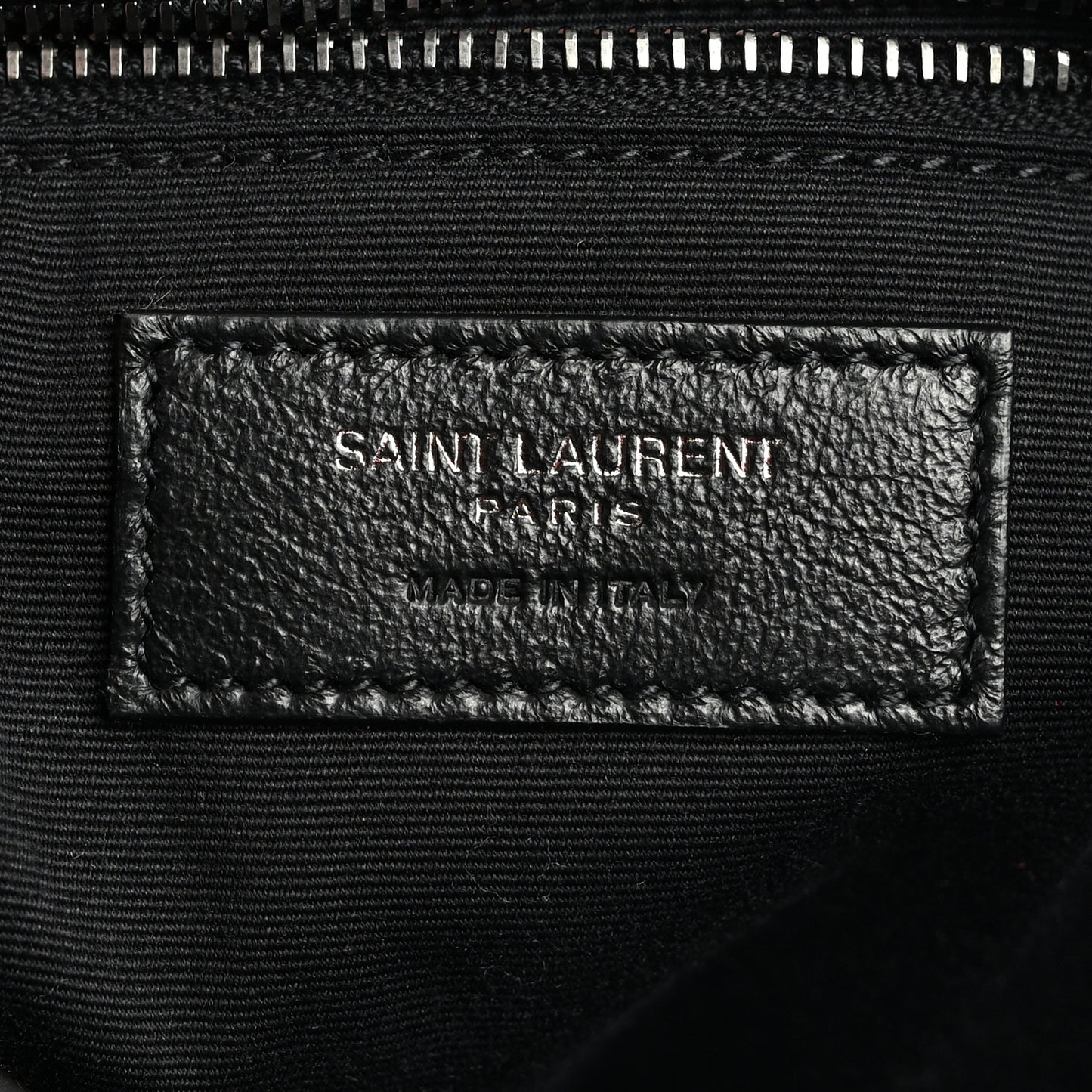 Crinkled Calfskin Matelasse Monogram Medium Niki Chain Satchel Black