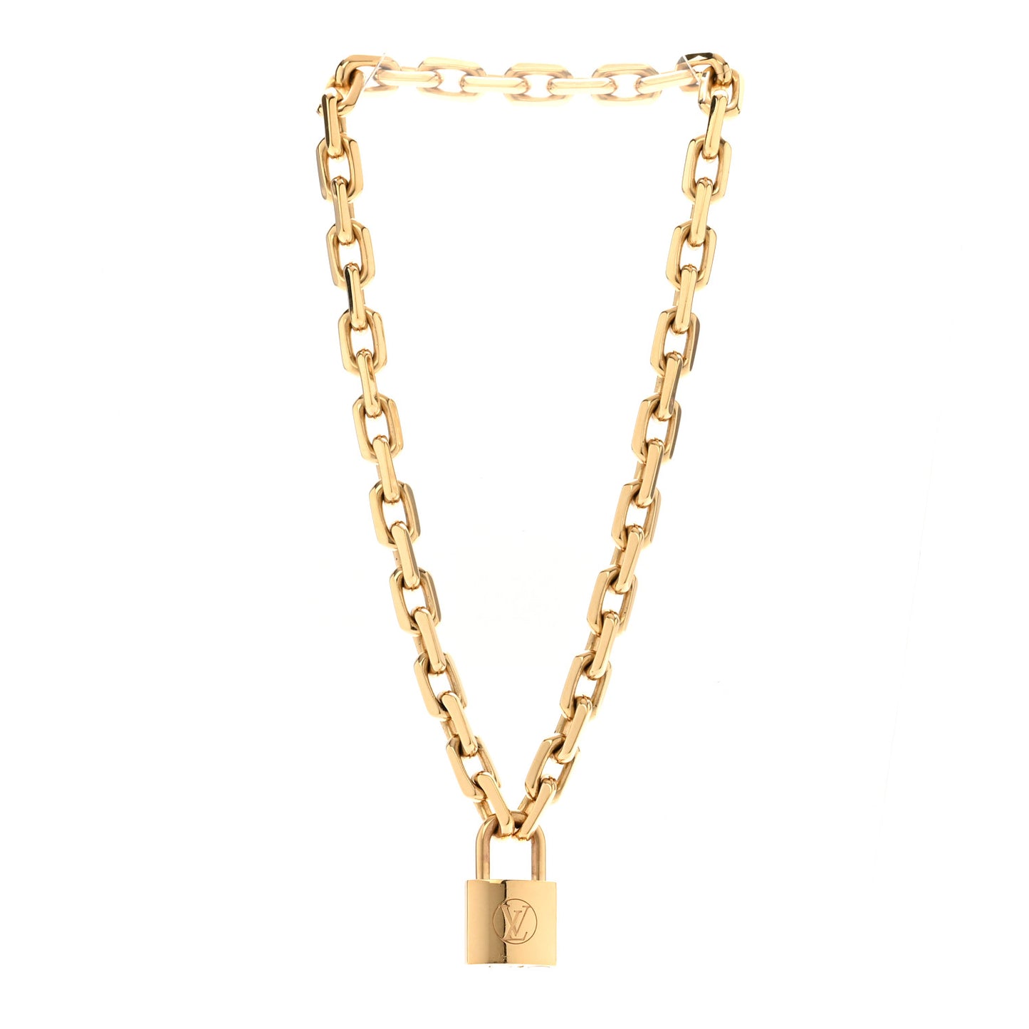 LV Edge Necklace Cadenas Gold