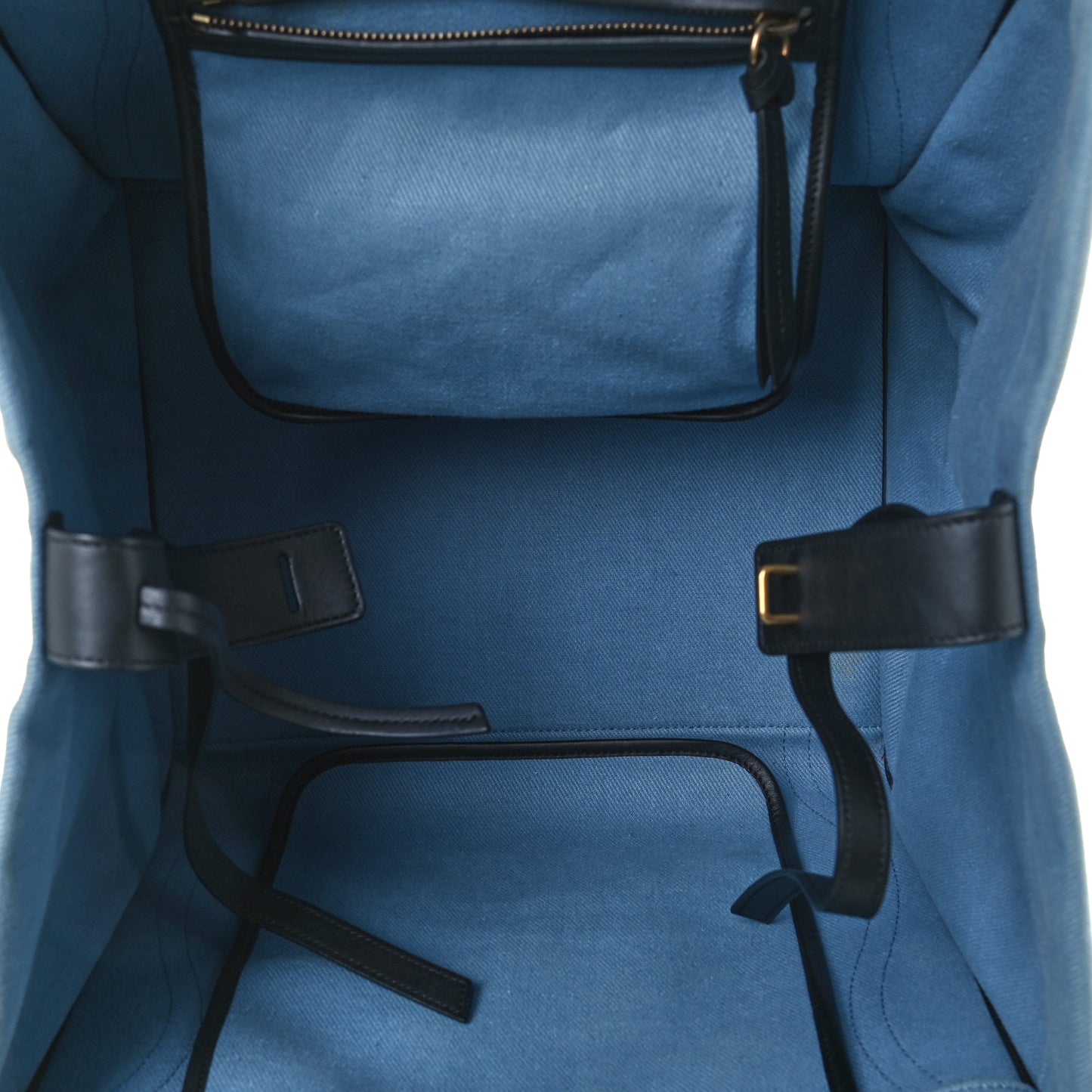 Cotton Canvas Medium Phantom Luggage Blue