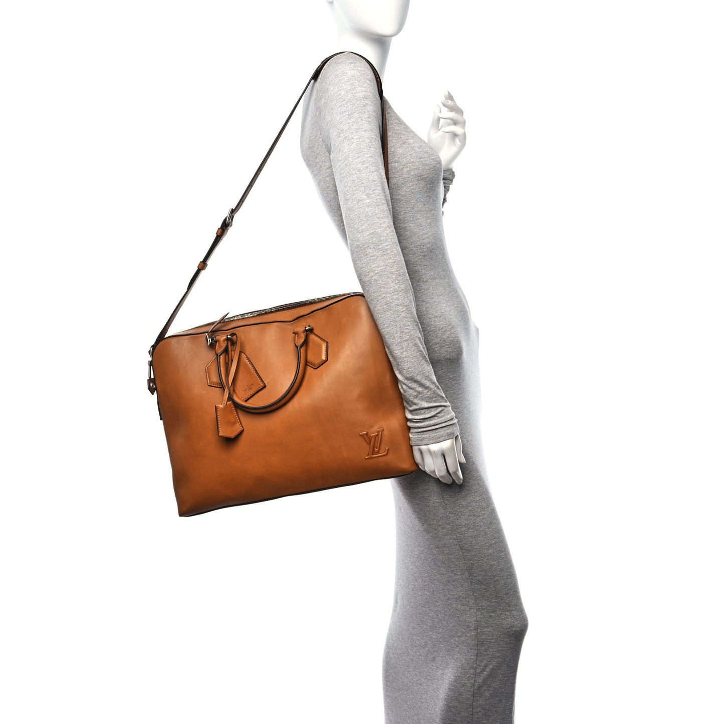Cuir Millesime Porte-Documents Voyage PM Tan