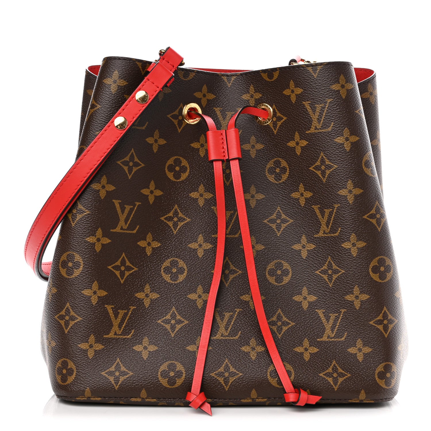 Louis Vuitton Monogram Neonoe MM Coquelicot 1 of 7