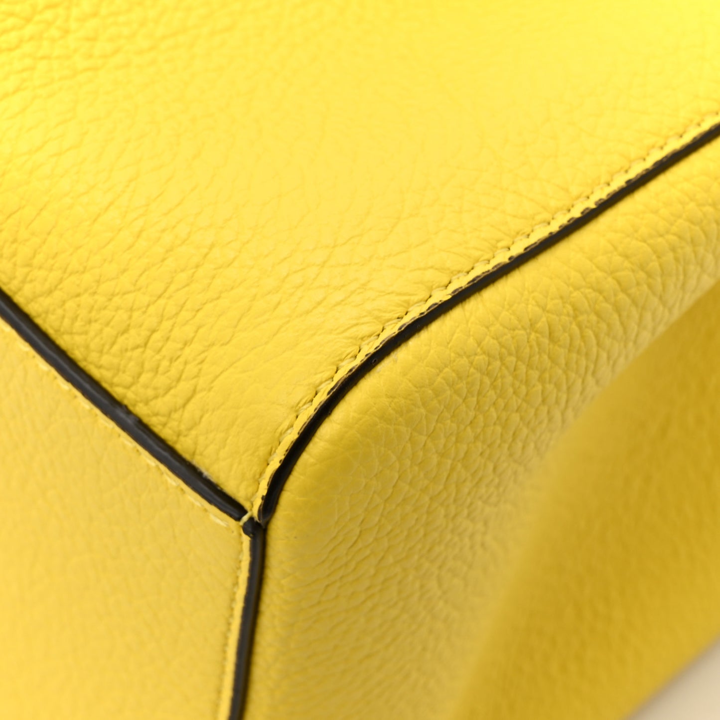Cuoio Romano Selleria Mini Fendi Origami Yellow