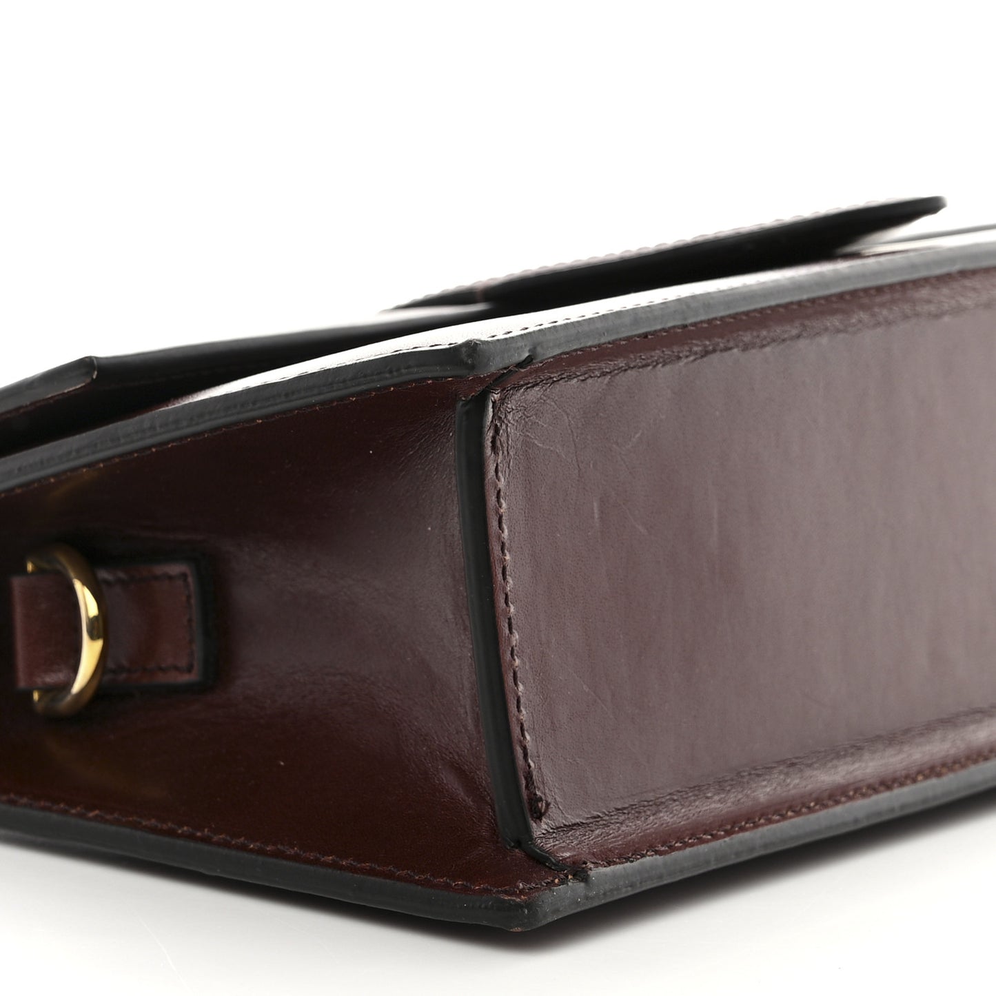 Smooth Calfskin Le Grand Bambino Dark Brown