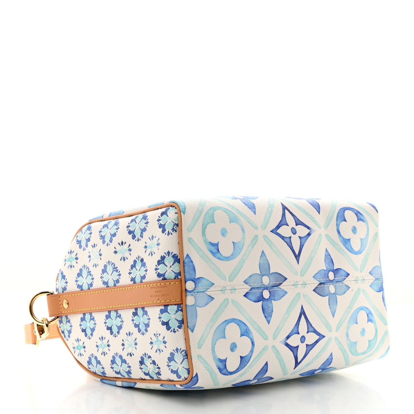 Monogram Tiles By The Pool Speedy Bandouliere 25 Lagoon Blue