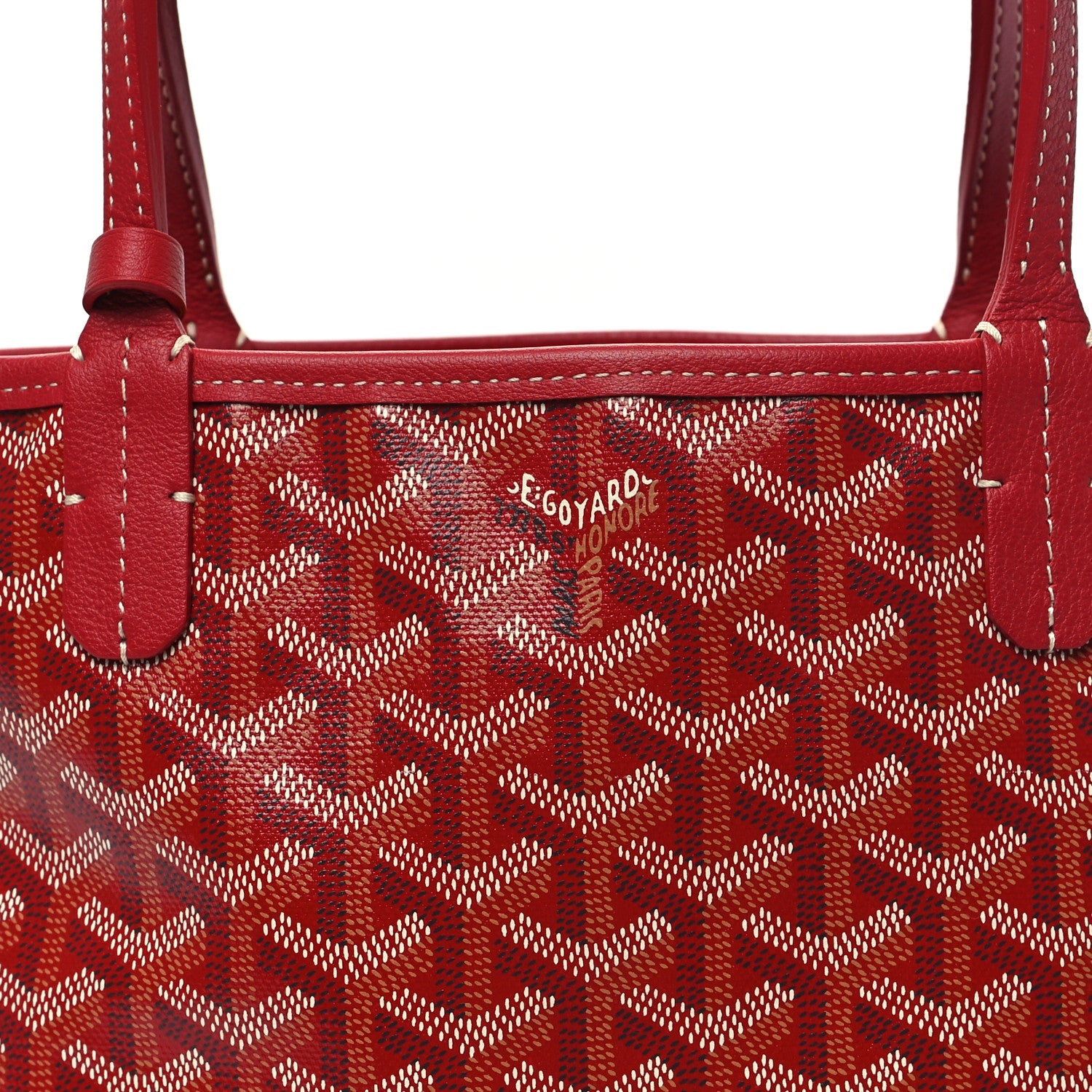 Goyard Goyardine Reversible Mini Anjou Red 11 of 16