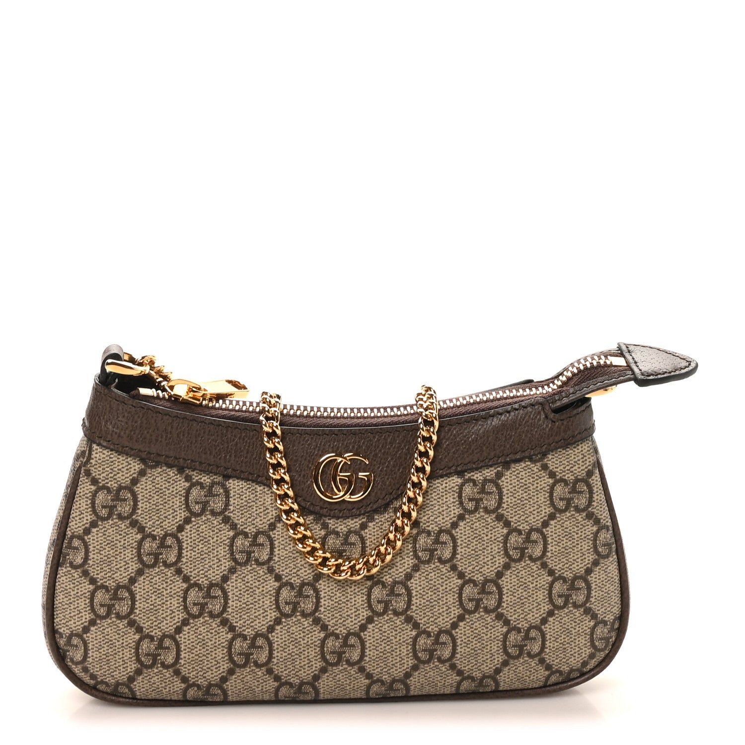 Gucci GG Supreme Monogram Textured Dollar Calfskin Mini Ophidia