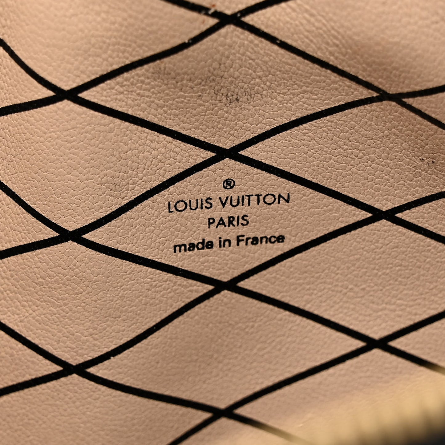 Reverse Monogram Trunk Clutch
