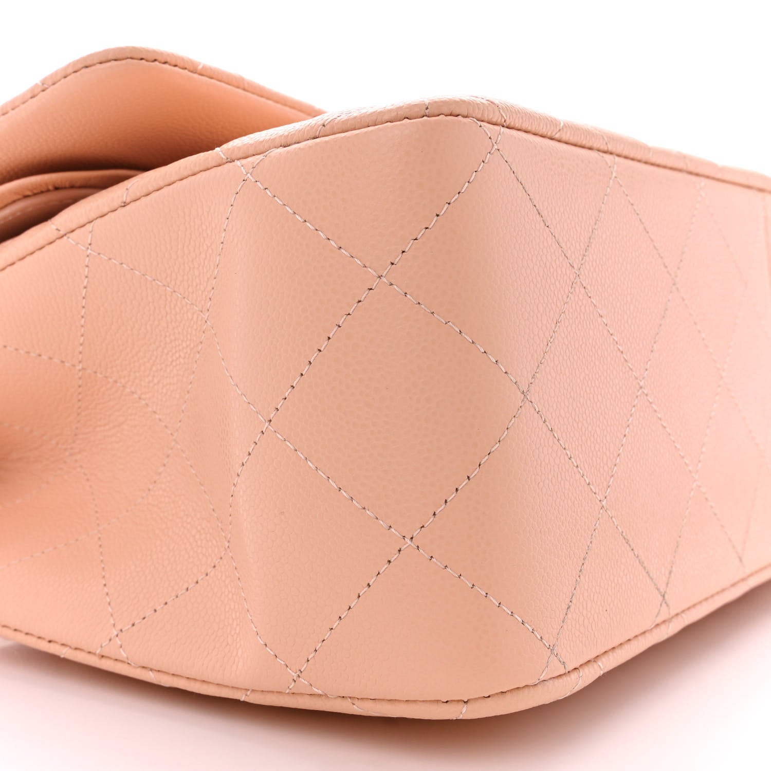 Chanel Caviar Quilted Jumbo Double Flap Light Pink 9 of 12