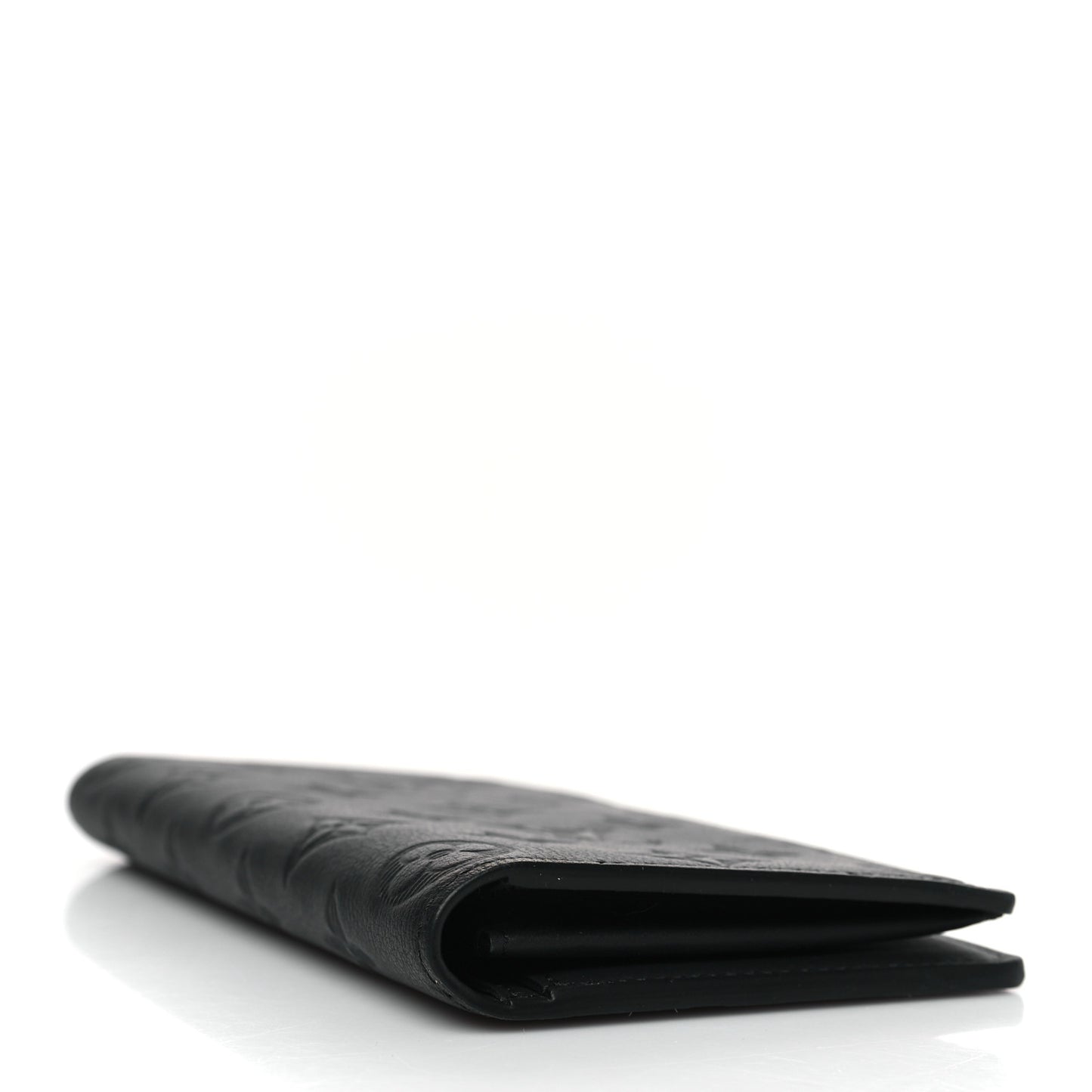 Calfskin Monogram Shadow Brazza Wallet Black