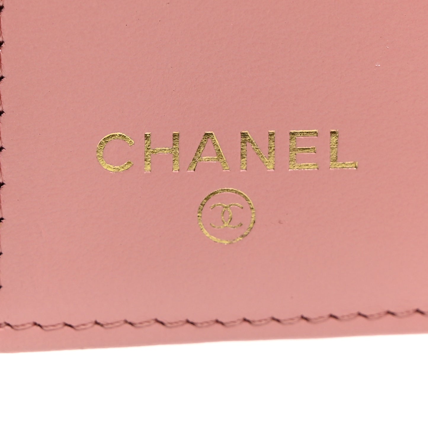 Caviar Quilted Medium Flap Wallet Light Pink