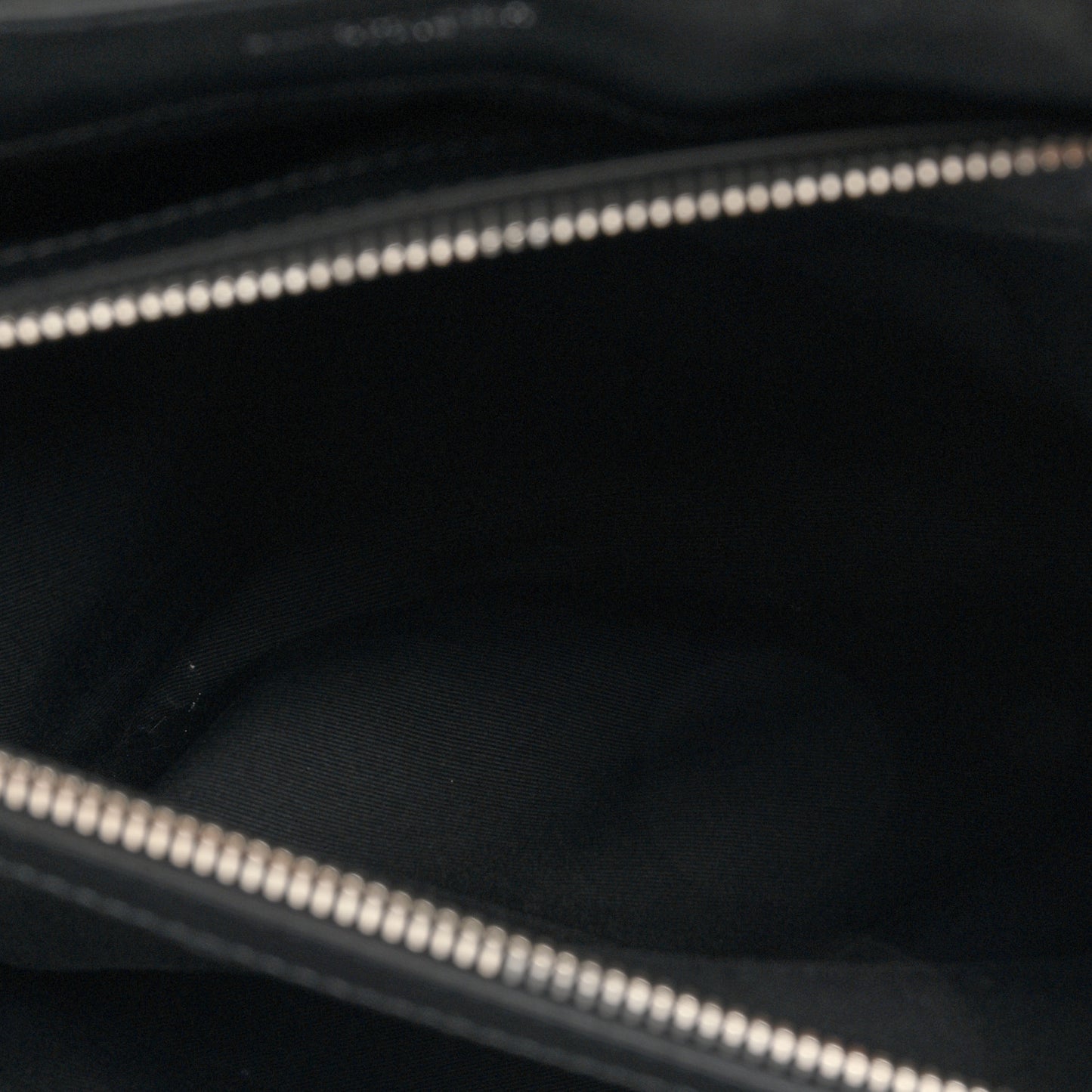 Calfskin Y Quilted Monogram Large Loulou Chain Satchel Black