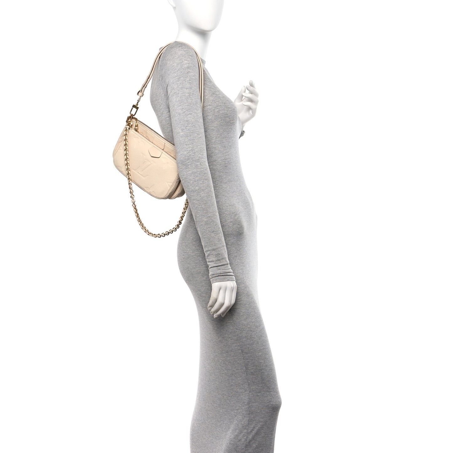 Empreinte Monogram Giant Multi Pochette Accessories Cream