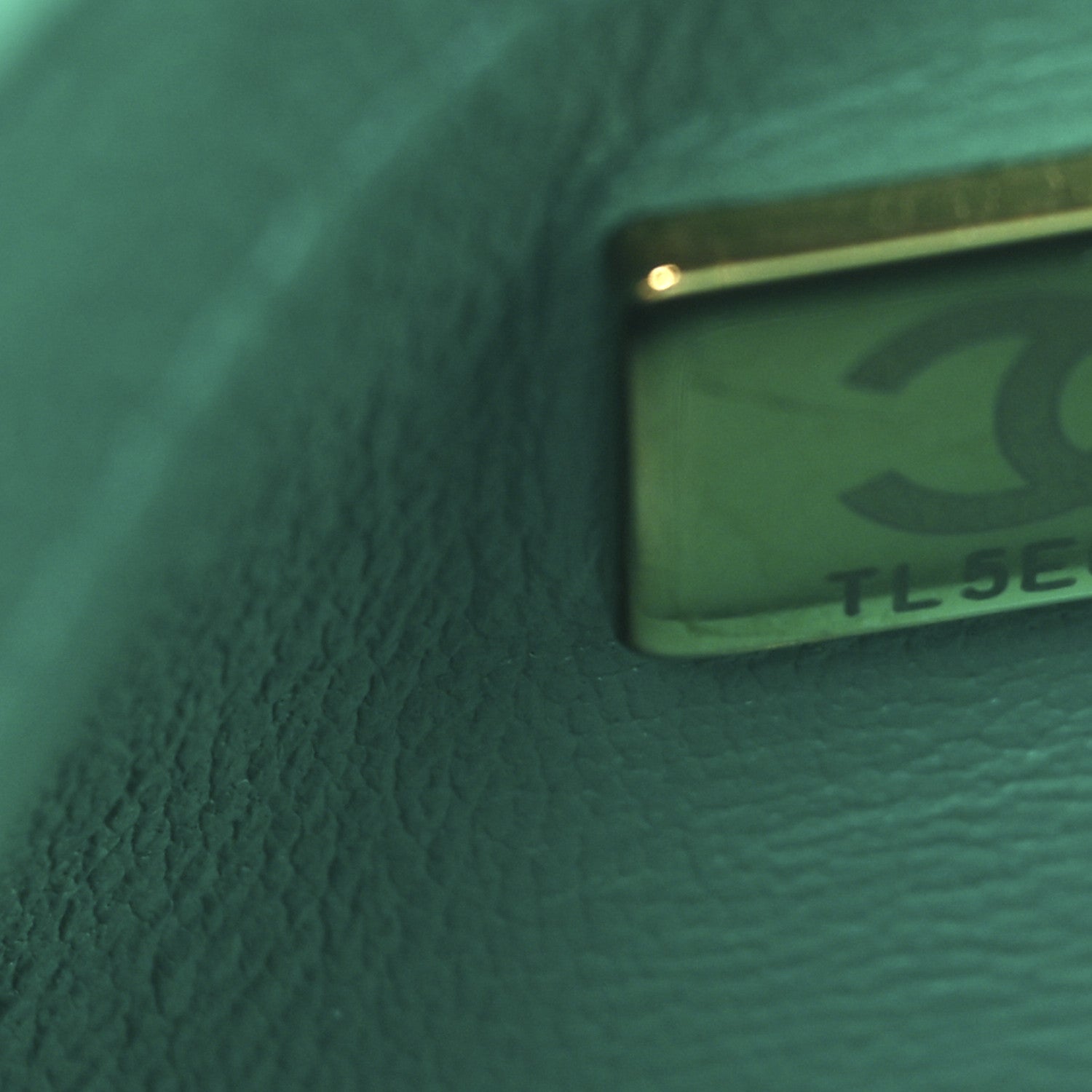 Chanel Caviar Quilted Sweetheart Mini Rectangular Flap Green 7 of 10