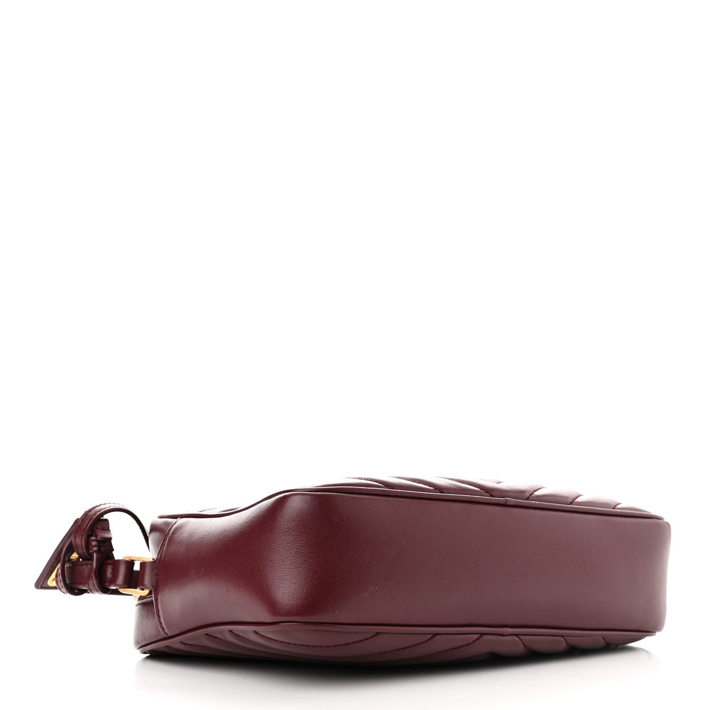Calfskin Matelasse Monogram Lou Camera Bag Dark Legion Red