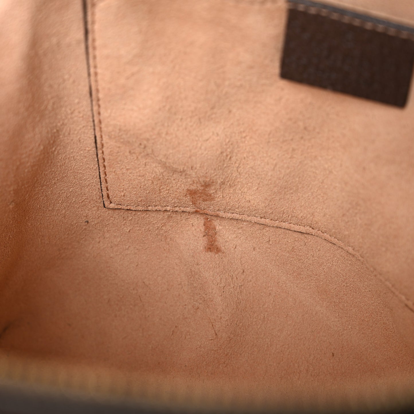 GG Supreme Monogram Small Ophidia Tote Bag Brown