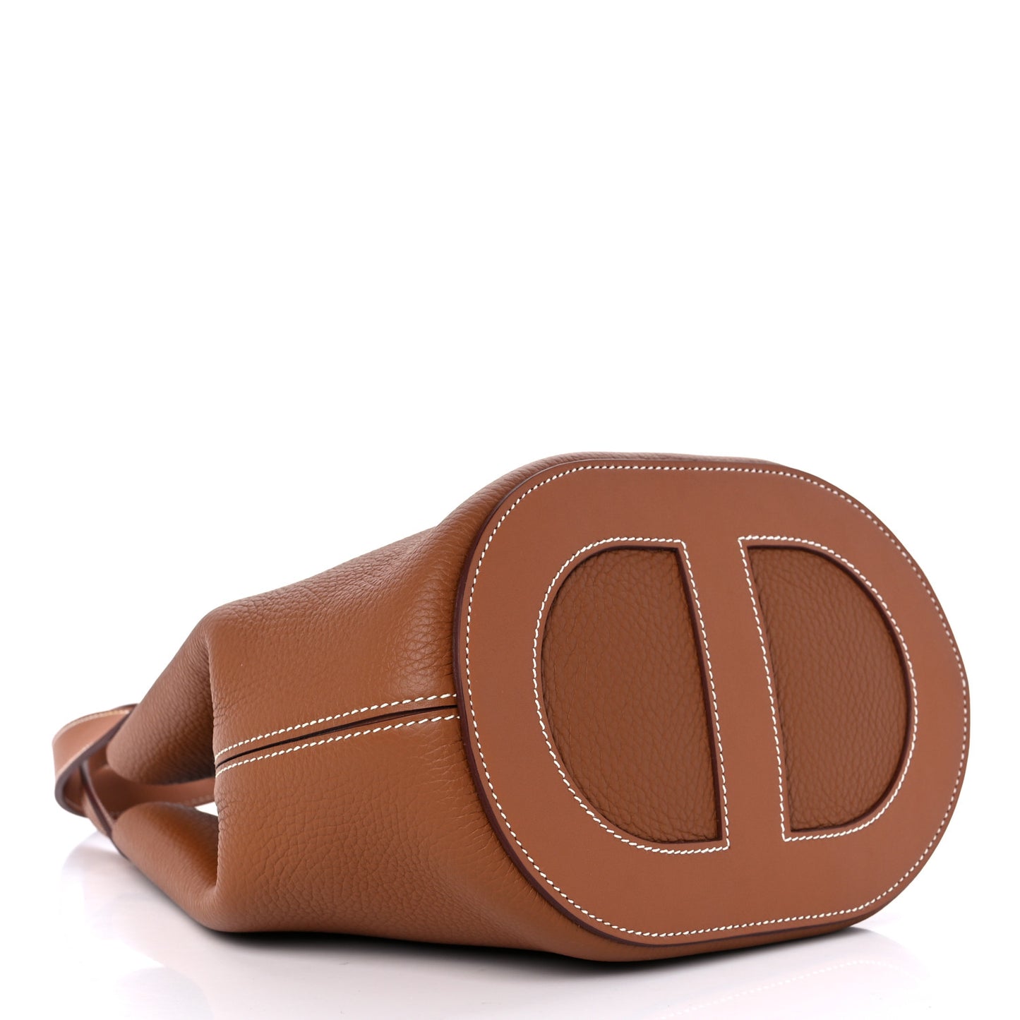 Taurillon Clemence Swift In-The-Loop 23 Bag Gold