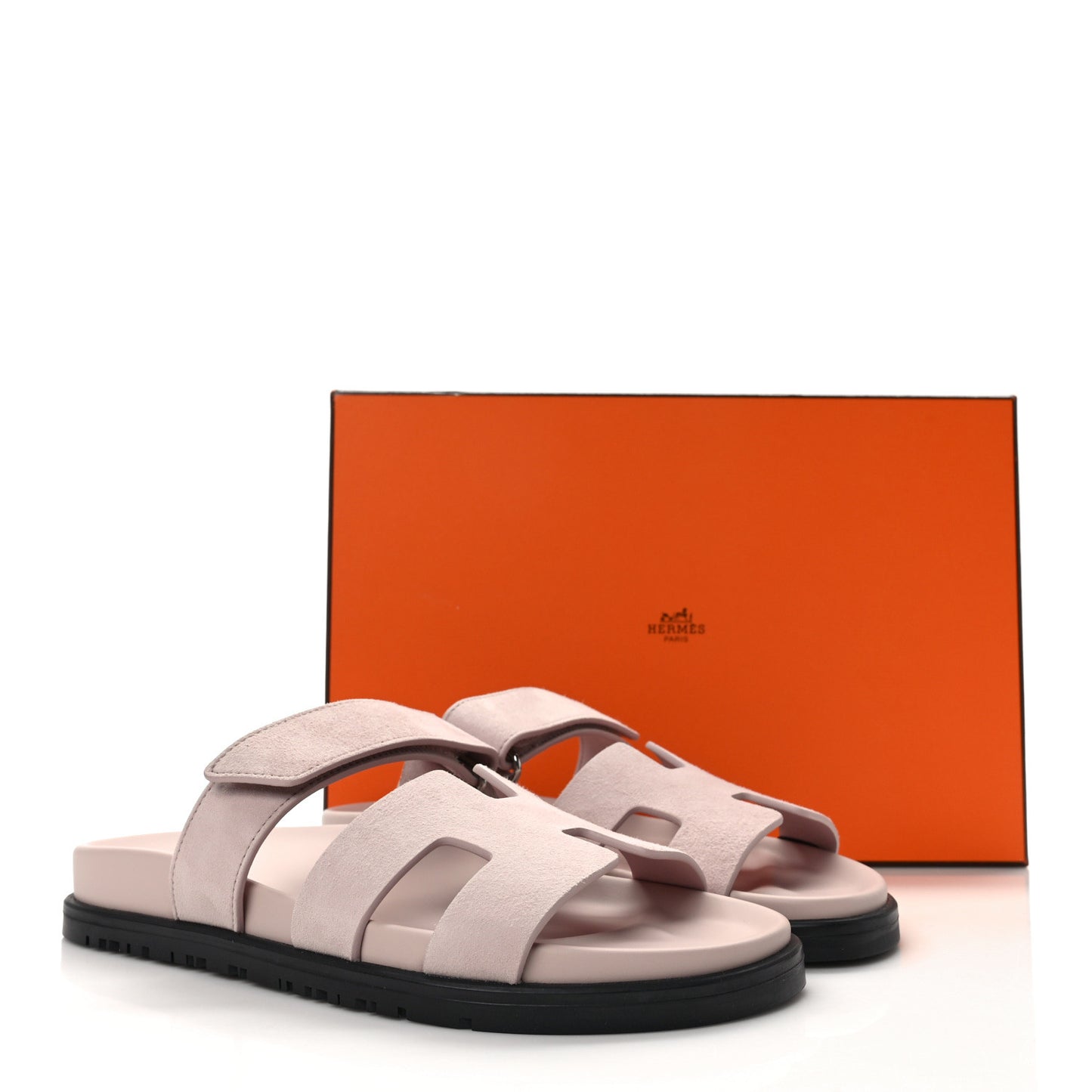 Suede Goatskin Womens Chypre Sandals 36 Rose Porcelaine