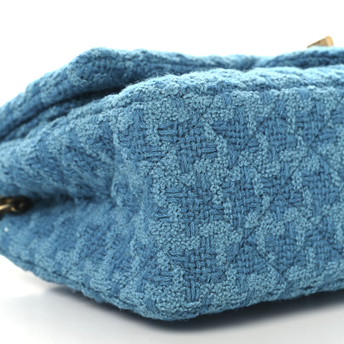 Wool Tweed Quilted 2.55 Reissue 225 Flap Turquoise