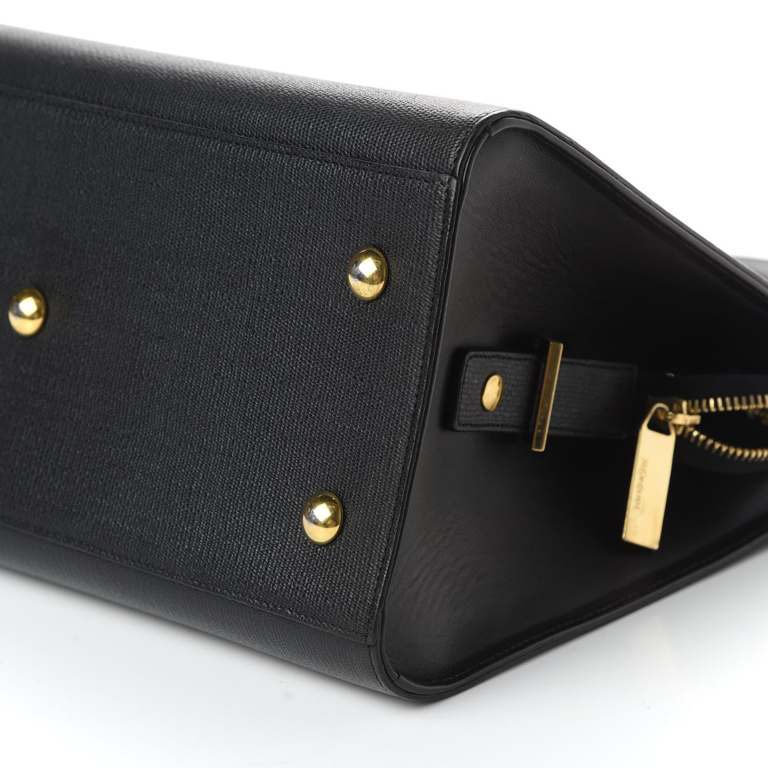 Saint Laurent Textured Calfskin Small Classic Y Cabas Black 7 of 10