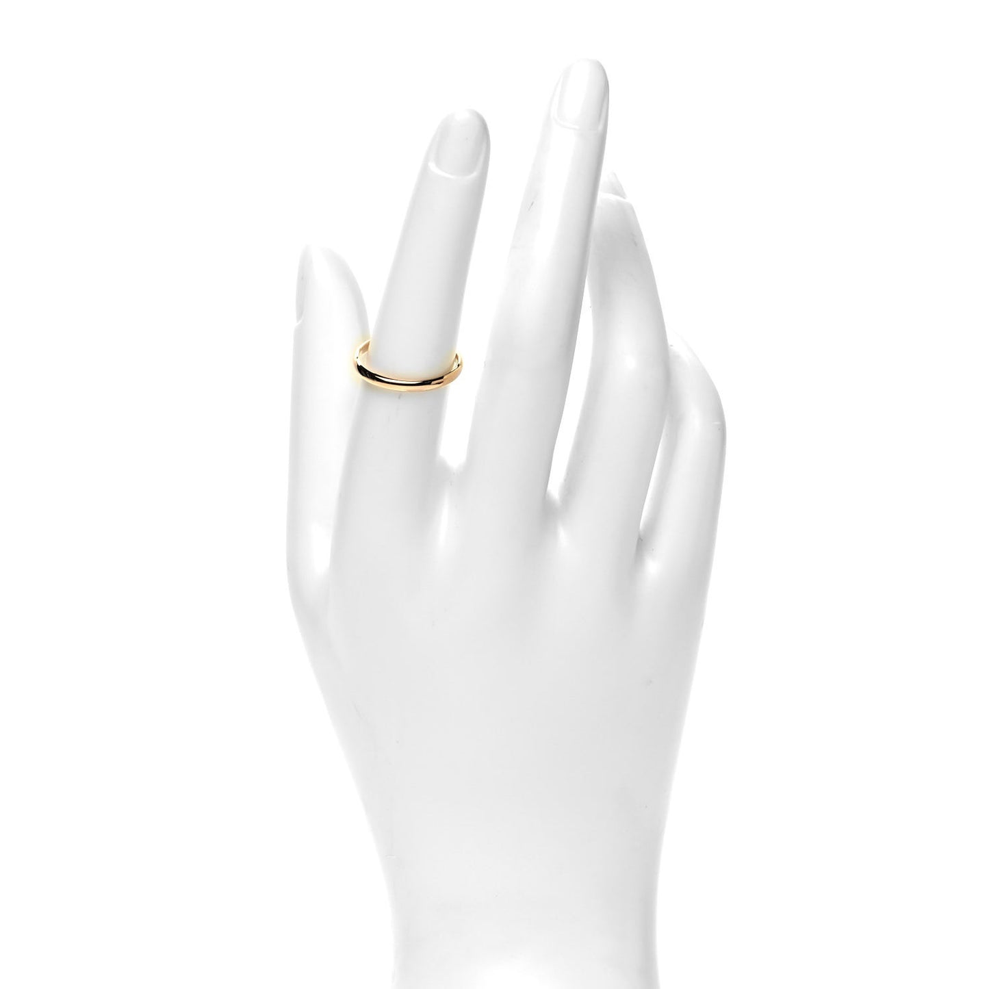 18K Rose Gold 2mm Classic Wedding Band Ring 54 7