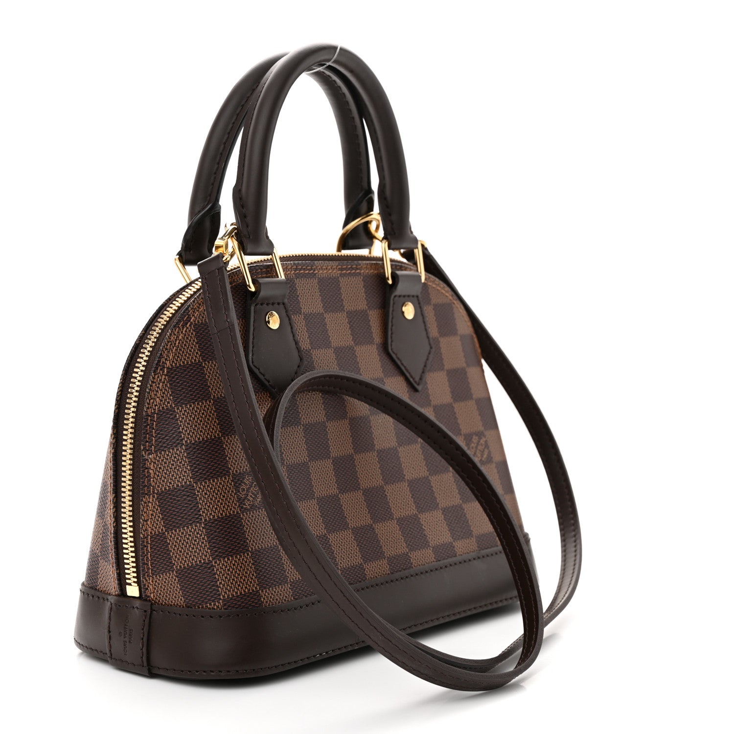Louis Vuitton Damier Ebene Alma BB 3 of 10