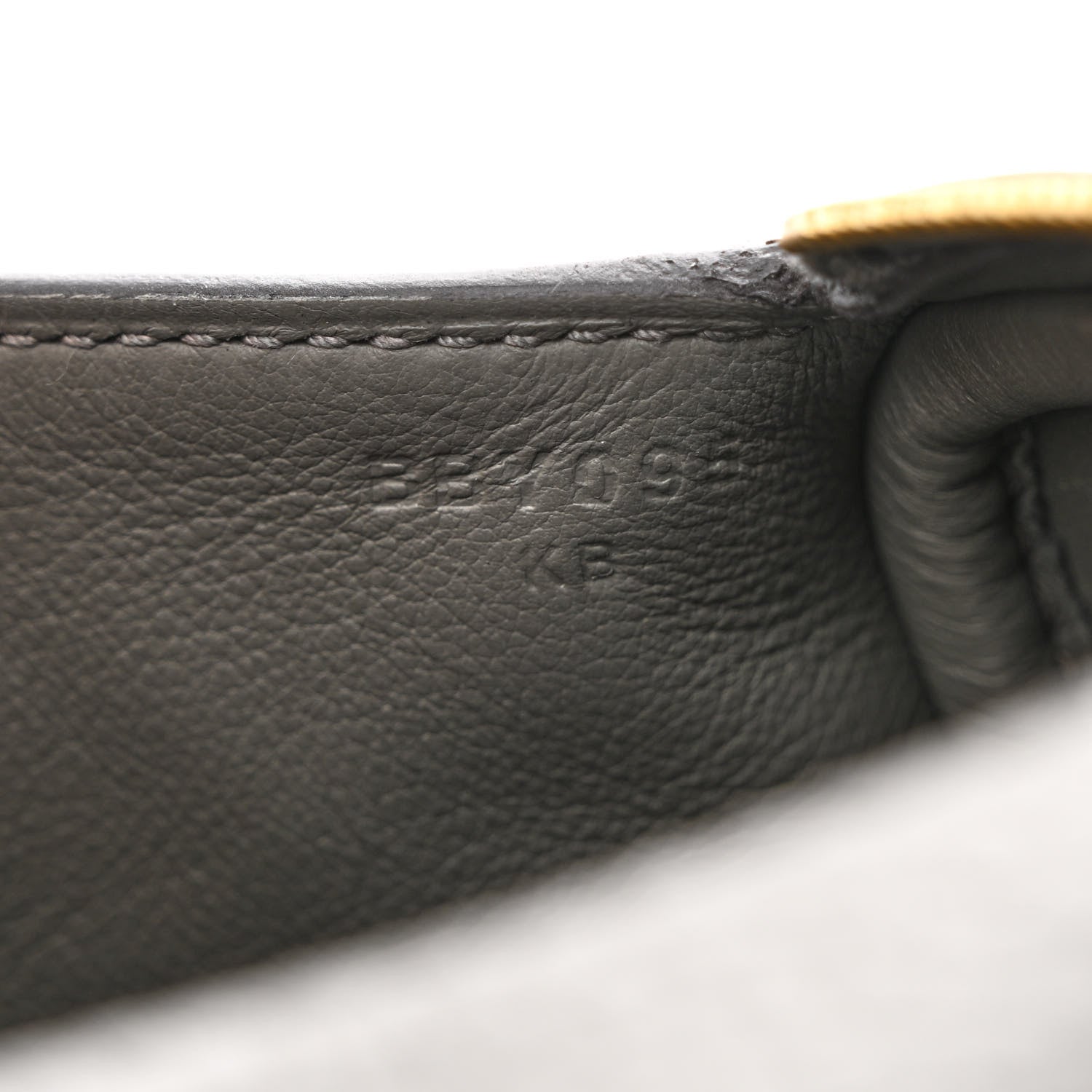 Hermes Taurillon Clemence Mini Lindy 20 Gris Meyer 7 of 11