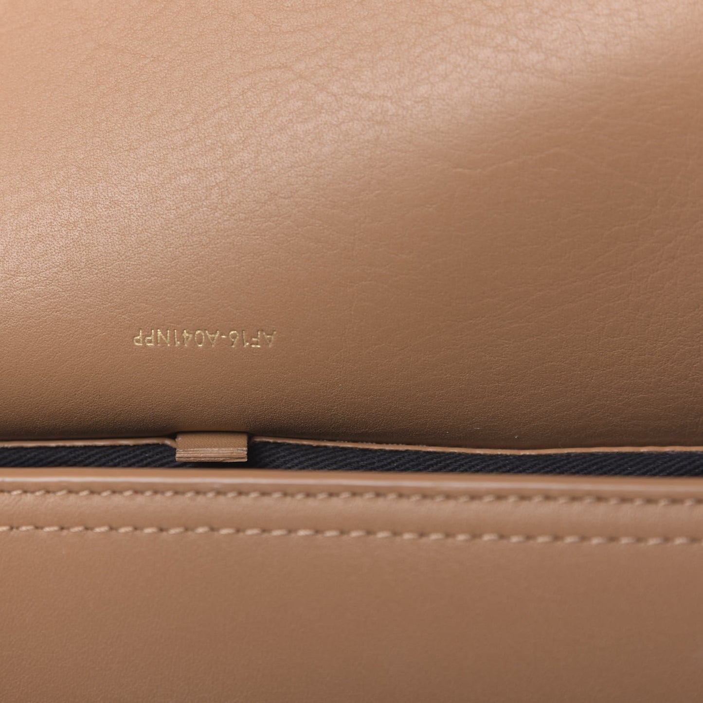 3.1 Calfskin Alix Saddle Crossbody Bag Tan