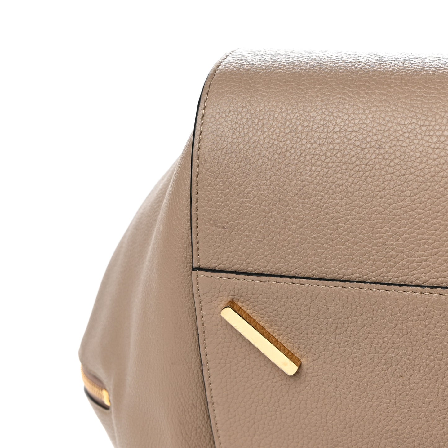 Calfskin Medium Hammock Shoulder Bag Sand Mink