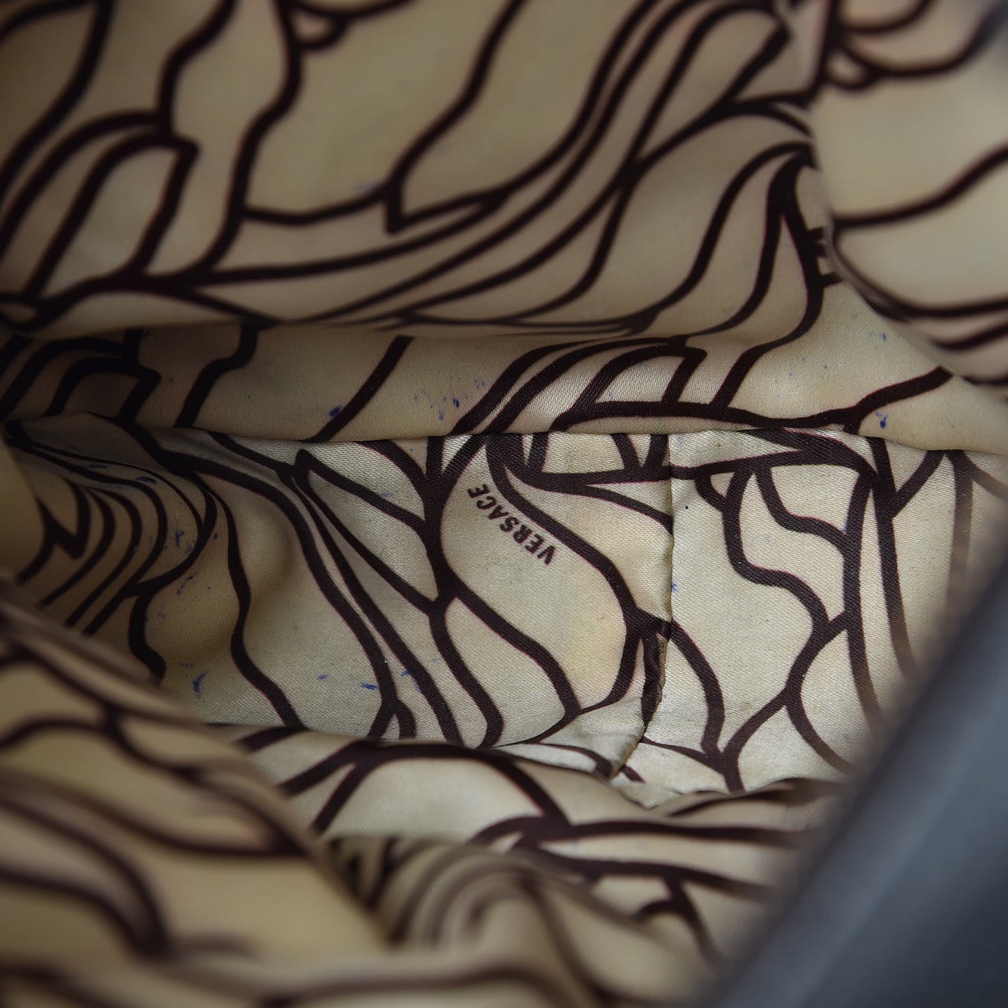 Calfskin Shoulder Bag Brown