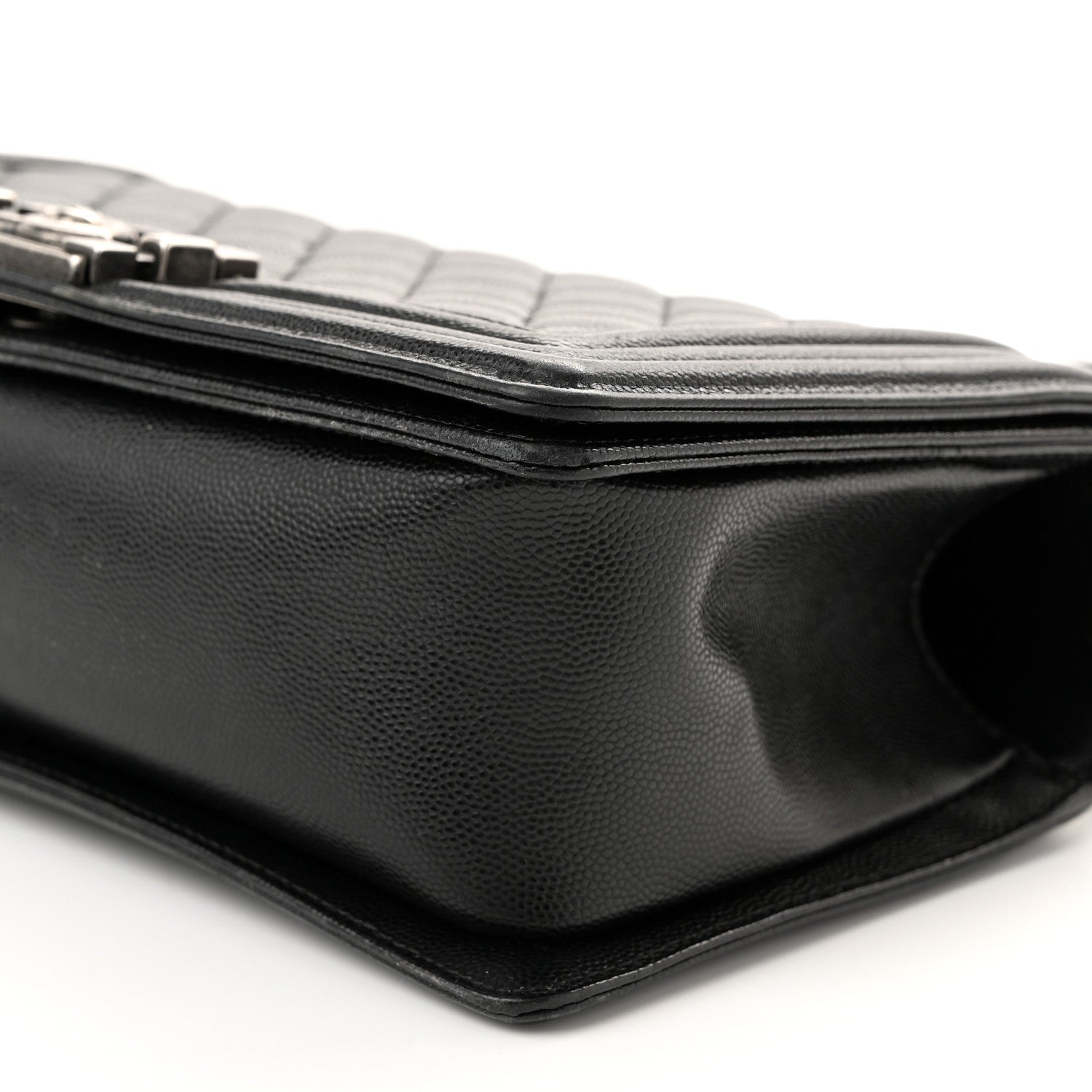 Chanel Caviar Quilted Medium Boy Flap Black 10 of 10