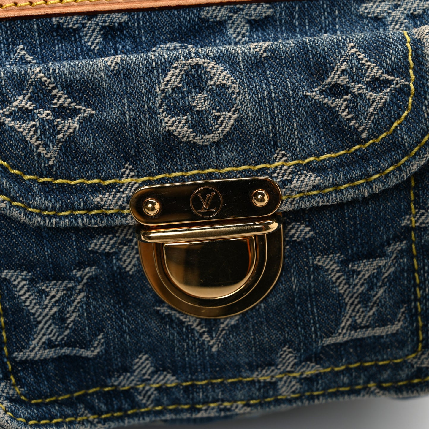 Monogram Denim Neo Speedy Blue