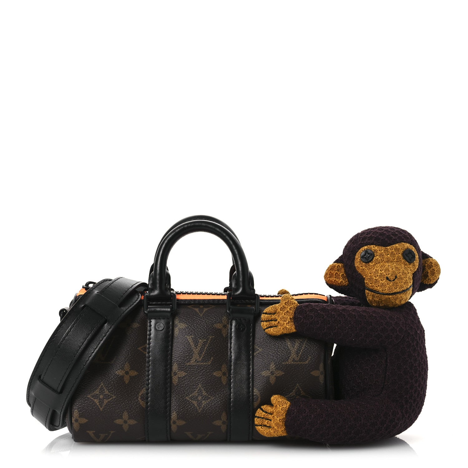 LOUIS VUITTON ルイヴィトン Louis Vuitton Monogram Monkey Puppet LV Friends Keepall XS 1719951