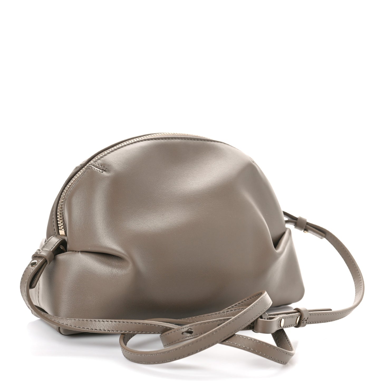 Calfskin Mini Judy Shoulder Army Green