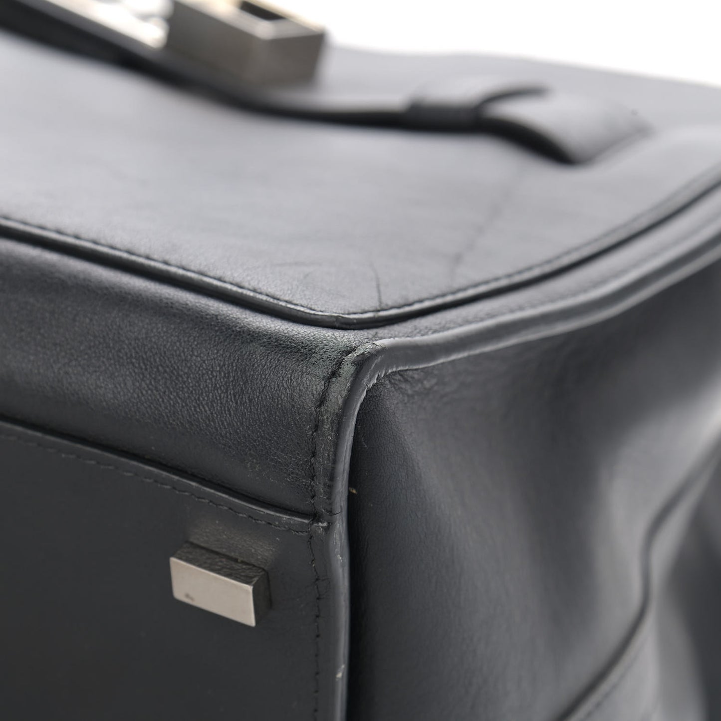 Calfskin Small PS11 Tote Black