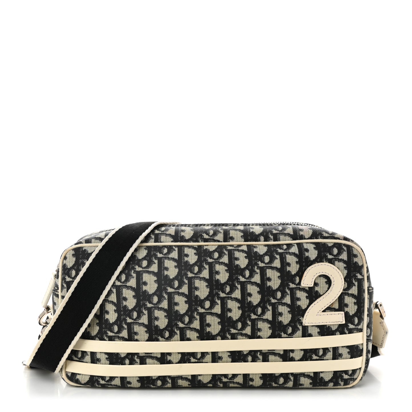 Monogram Girly Messenger Bag Black