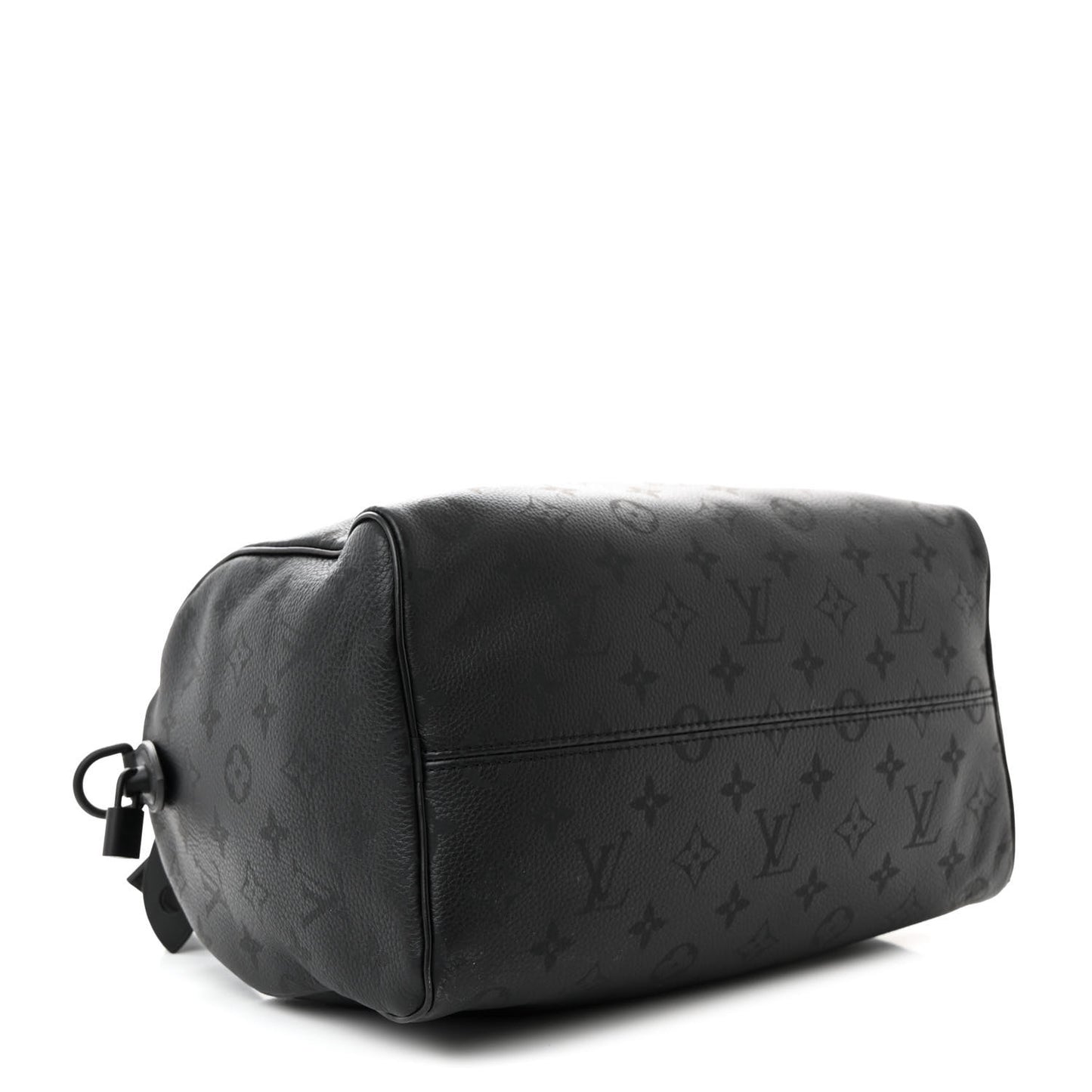 Calfskin Monogram Speedy P9 Bandouliere 30 Ultra Black