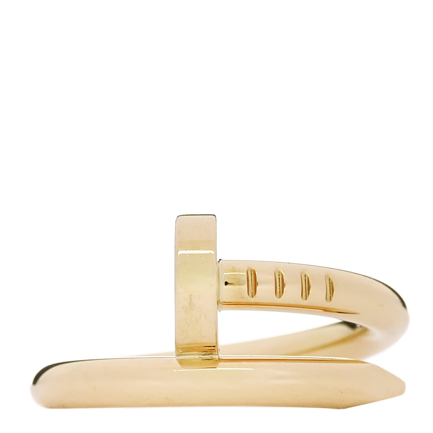 Cartier 18K Yellow Gold Juste Un Clou Ring 47 4 1 of 6