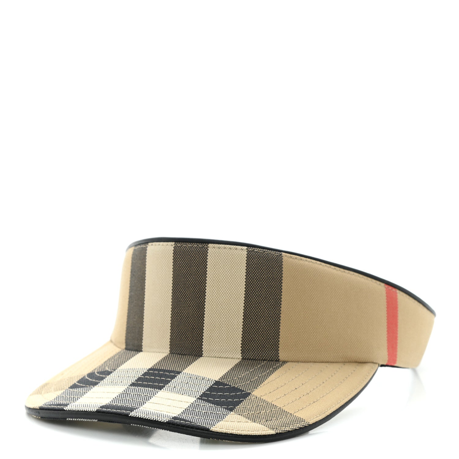 Burberry Canvas Giant Check Visor S Archive Beige 1 of 8