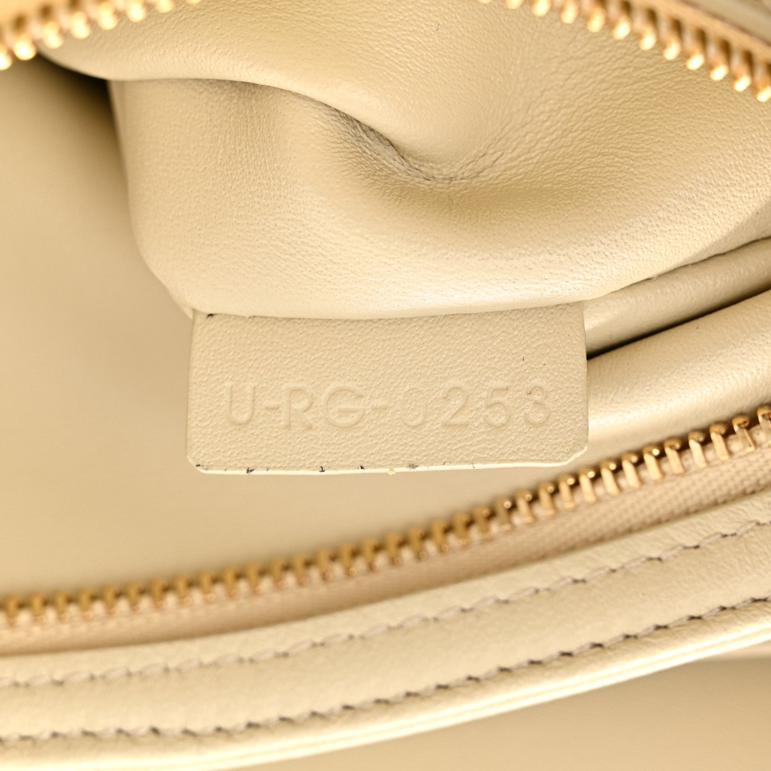 Celine Shiny Calfskin Medium Triomphe Limestone 6 of 9