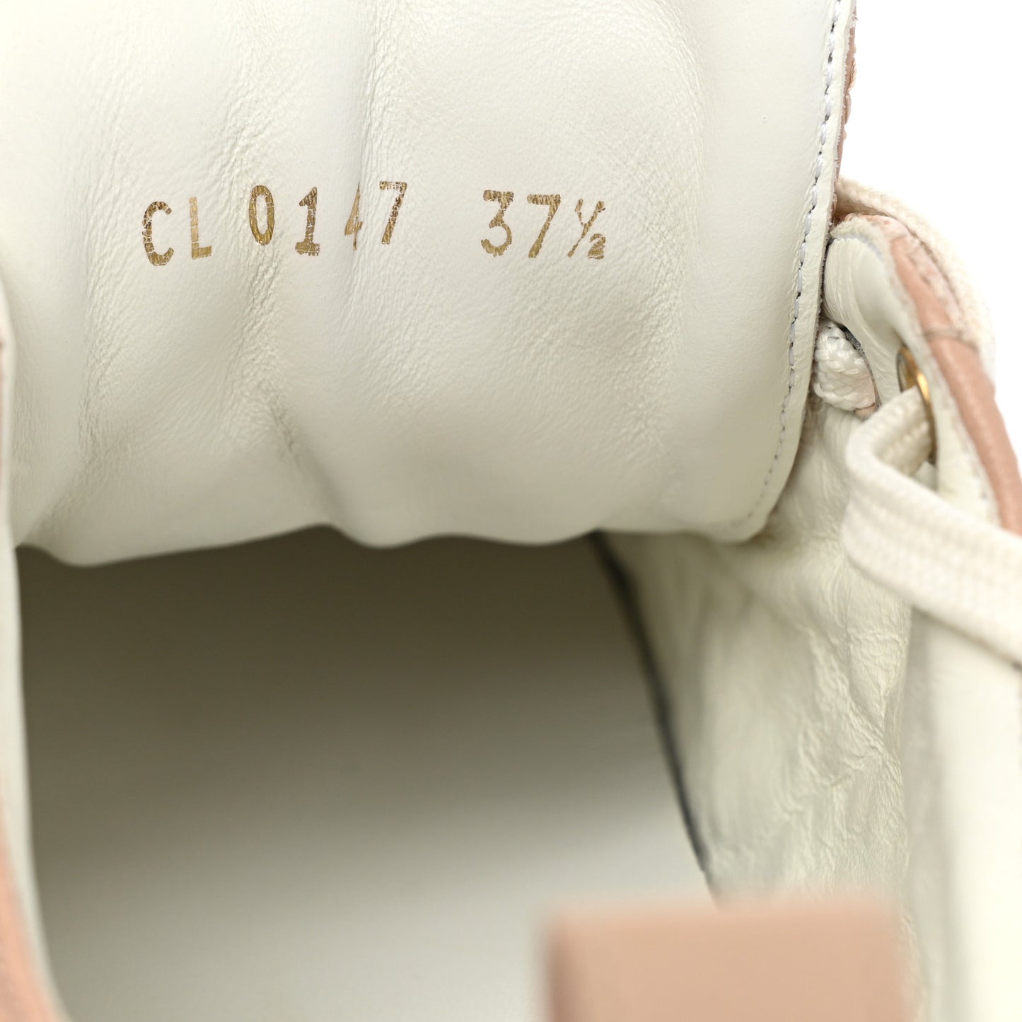 Calfskin Monogram Stellar Sneakers 37.5 Blush