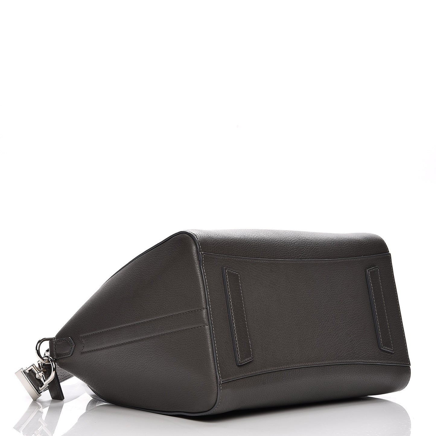 Sugar Goatskin Medium Antigona Dark Grey