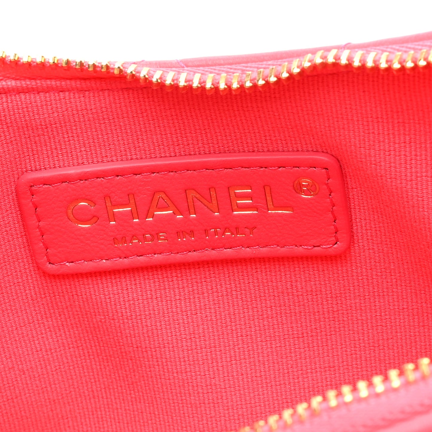 Lambskin Quilted Small Hobo Bag Dark Pink