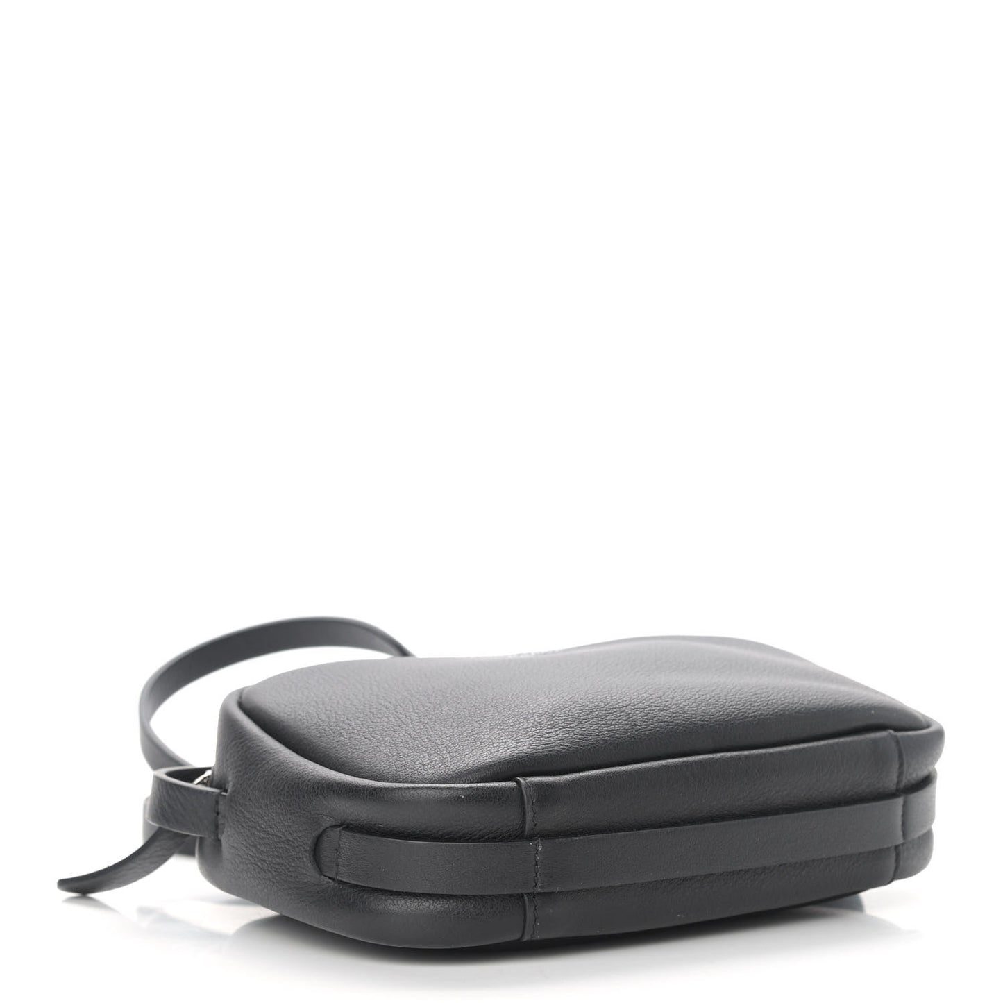 Calfskin Logo XS Everyday Camera Bag Black