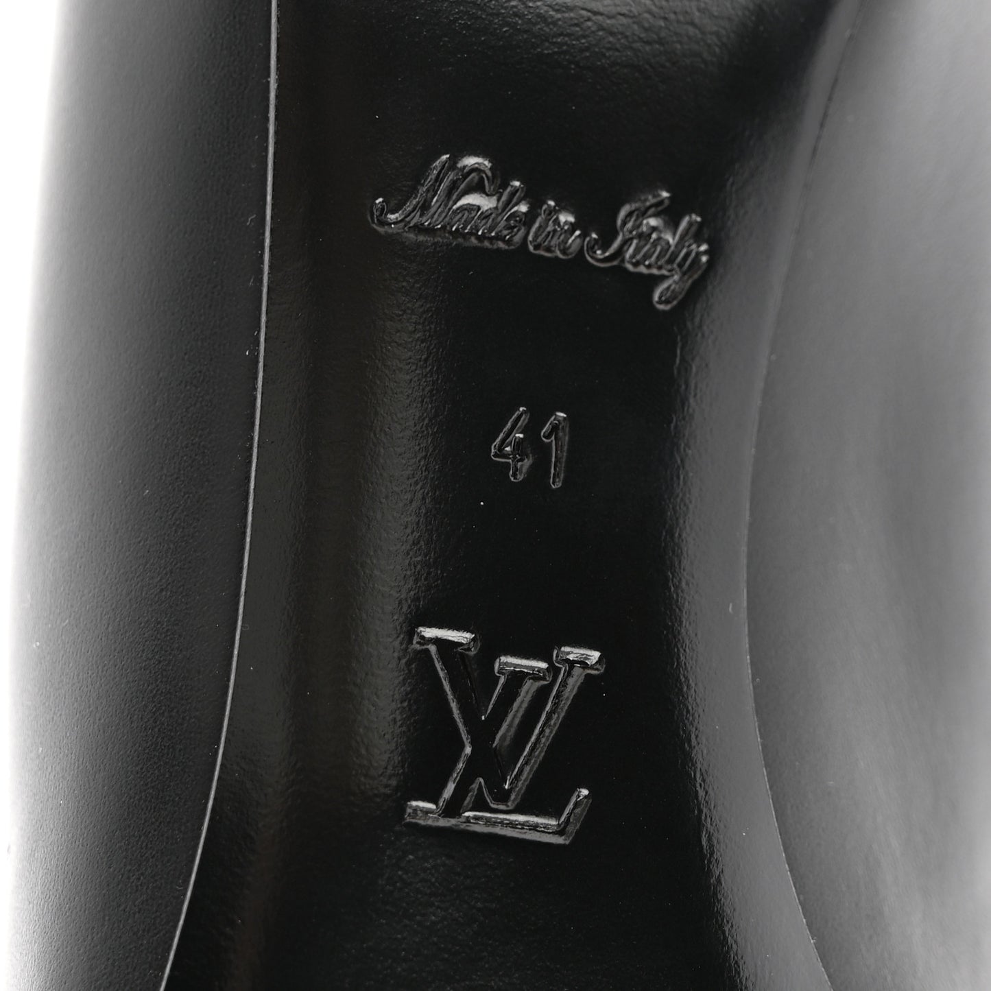 Calfskin Cherie Pumps 41 Black