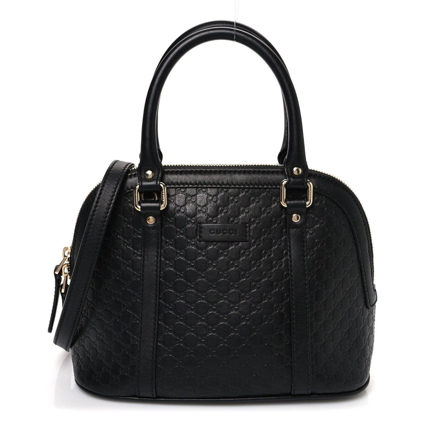 Microguccissima Mini Dome Bag Black