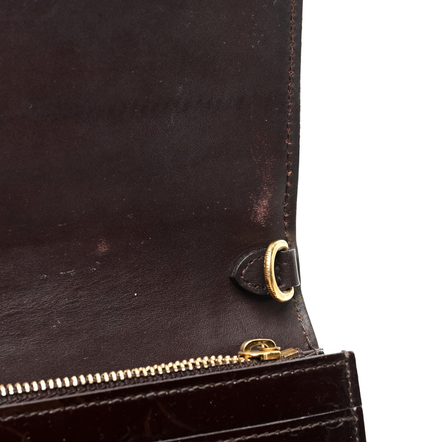 Louis Vuitton Vernis Chaine Wallet Amarante 7 of 8