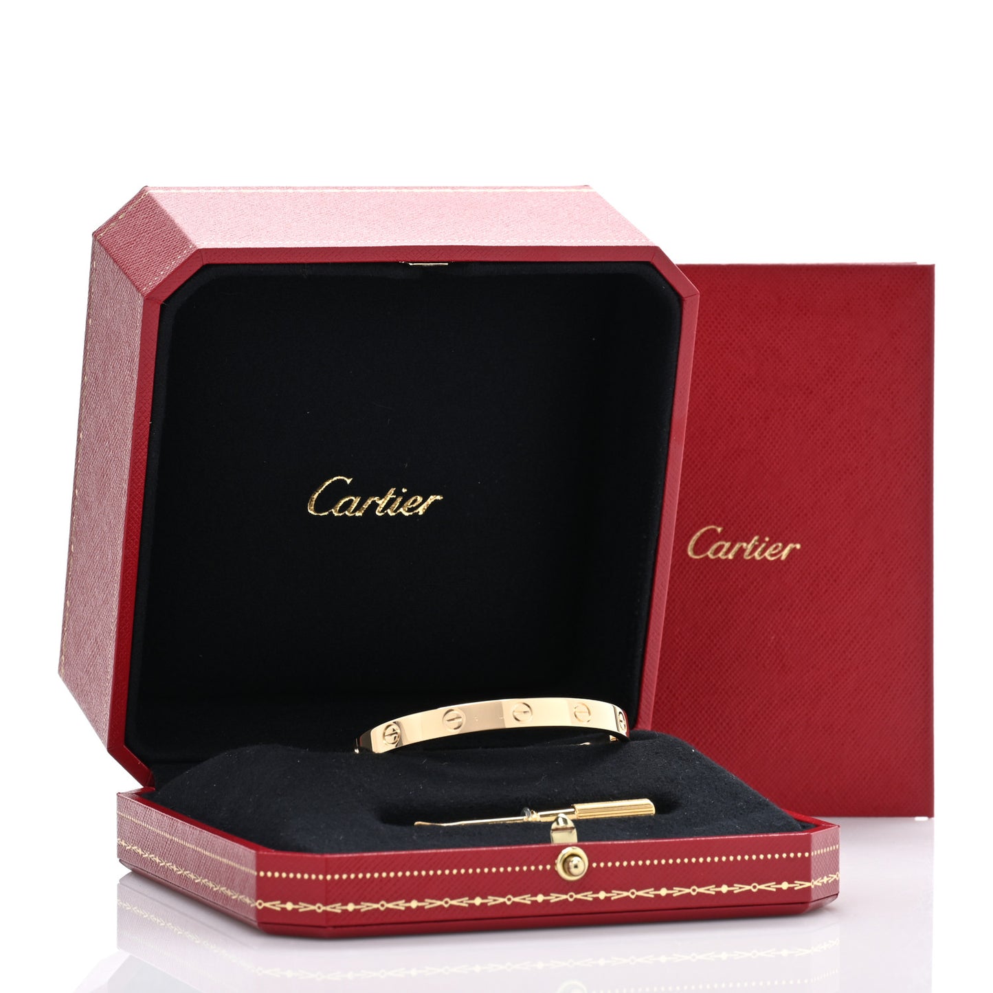 18k Yellow Gold Love Bracelet 16